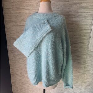 A New Day Softest Blue Knit Pullover sweater sz XXL